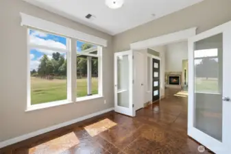 Main Floor Office/Den or 4th Bdrm