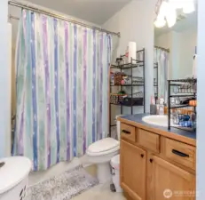 Hall bath.