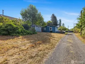 Double lot & additional storage shed