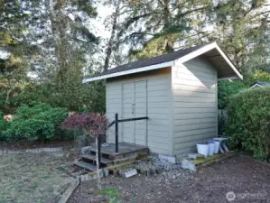 Storage Shed.