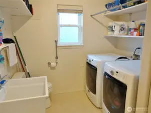 Laundry Room and 1/2-Bath.