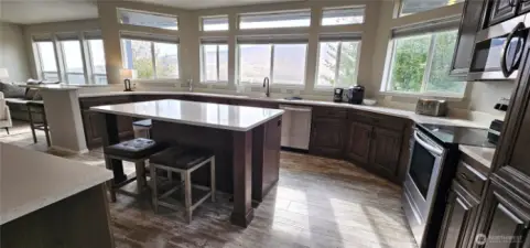 Chef's dream kitchen with everything you could possibly want in a kitchen.
