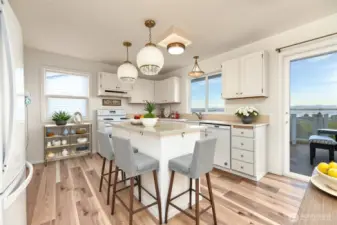 Main Floor Kitchen *Virtually Staged*