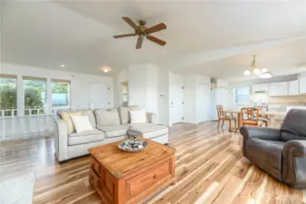 Great room living space is amazing.