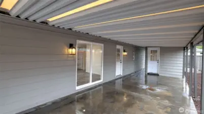 New slider and back door