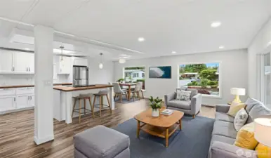 New recessed lighting