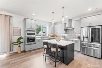 Extra seating at island