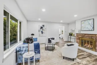 Enjoy spacious living room!