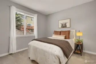 Upper Bedroom with conjoining ensuite bathroom