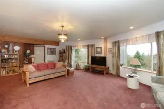 Great room looking towards the front door.