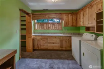 Laundry. RI plumbing for sink.