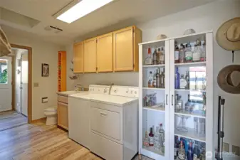 Utility/Storage Room w/ Bathroom w/ Outdoor Entry~