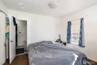 Another view of the upstairs bedroom.