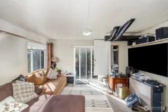 Enjoy direct access to the backyard, making indoor-outdoor living effortless.