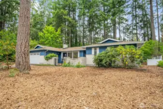 Enjoy low maintenance, natural PNW landscaping