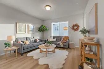 Photographs are for illustrative purposes only. Features, finishes, interior/exterior colors, landscaping and floorplan shown may vary from actual homes built.