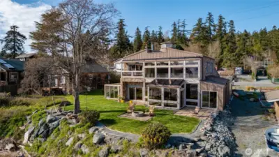 Easy care native landscaping...