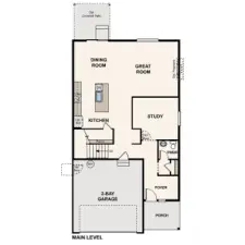 Square footage/dimensions shown is only an estimate and actual square footage/dimensions will differ.  Buyer should rely on his or her own evaluation of usable area. Depictions of homes or other features are artist conceptions. Hardscape, landscape, and other items shown may be decorator suggestions that are not included in the purchase price and availability may vary. No view is promised. Views may also be altered by subsequent development, construction, and landscaping growth.  ©2025 Century Communities, Inc