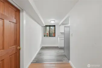 Door to Shared Storage and Laundry Area