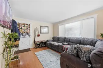 Unit A - Living Room Looking Towards Front Door