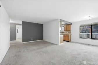 Unit B - Living Room