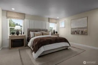 Photo for visual purposes, not actual home or color selection. You select in design studio