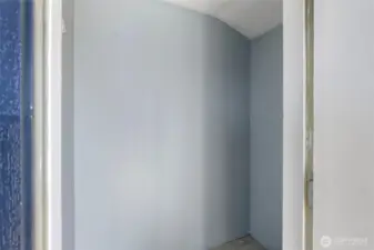 Storage space off the deck