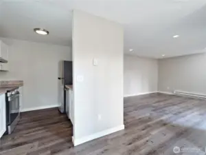 view from dining room