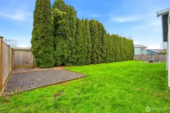 Whether you’re enjoying a quiet afternoon or a casual get-together, the yard offers space, privacy, and flexibility.