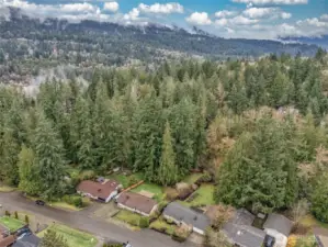 Scenic territorial view with expansive greenery and surrounding landscape.