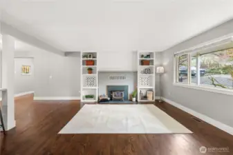 Maximize and personalize this space with many variations of furniture arrangements.