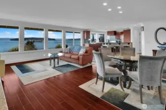 Living Room Dining Area