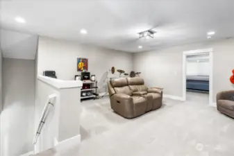 Upstairs bonus room