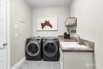 Extra Large mudroom with storage