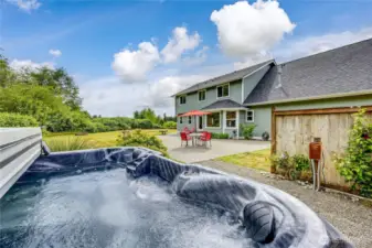 The hot tub awaits!!