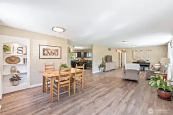 Open concept great room