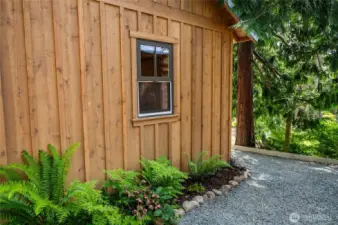 Studio cabin exterior