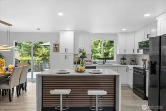 Kitchen W/Eating Space