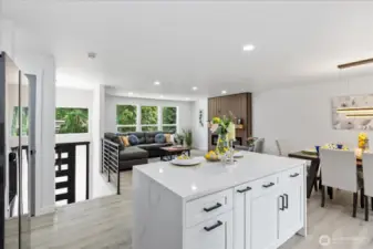 Kitchen W/Eating Space