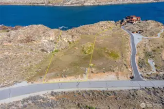 Approx. Property Lines for 247 N Shore Dr.