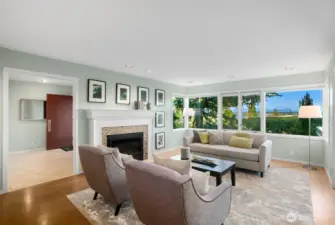 Sweeping views from living room