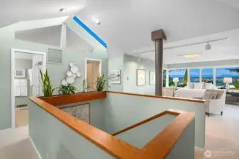 Upstairs primary suite