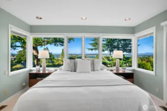 Sweeping views from primary suite