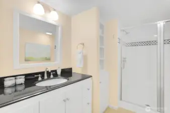 Lower bathroom