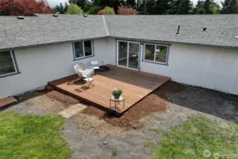 New deck just installed.