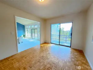 Bonus space off Living Room. Office, Piano room, Artist nook