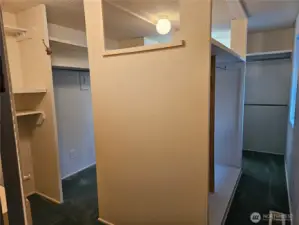 Primary Bedroom with large walk in closet