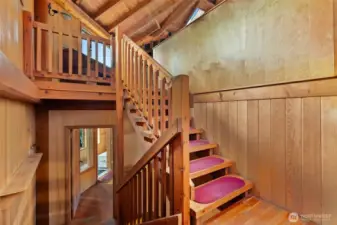 Stairs going up & down