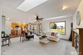 Easy to entertain in this spacious great room