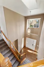 Stairs to upper floor